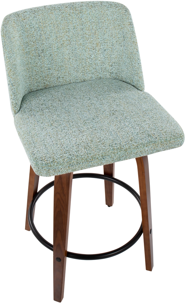 Clyo I Green Counter Stool Set of 2 - Thumbnail - Image 7