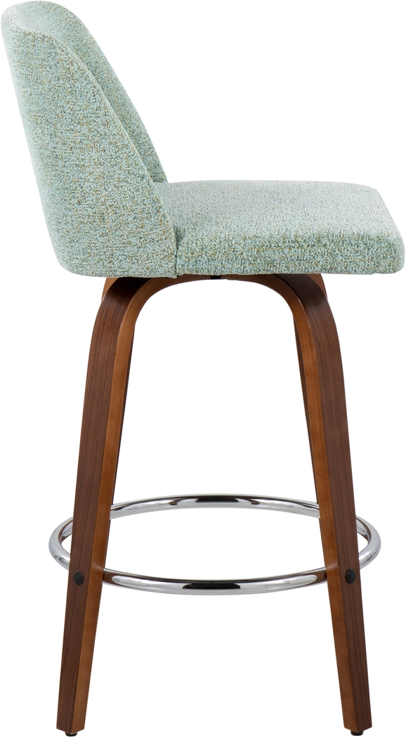 Clyo II Green Counter Stool Set - Thumbnail - Image 3