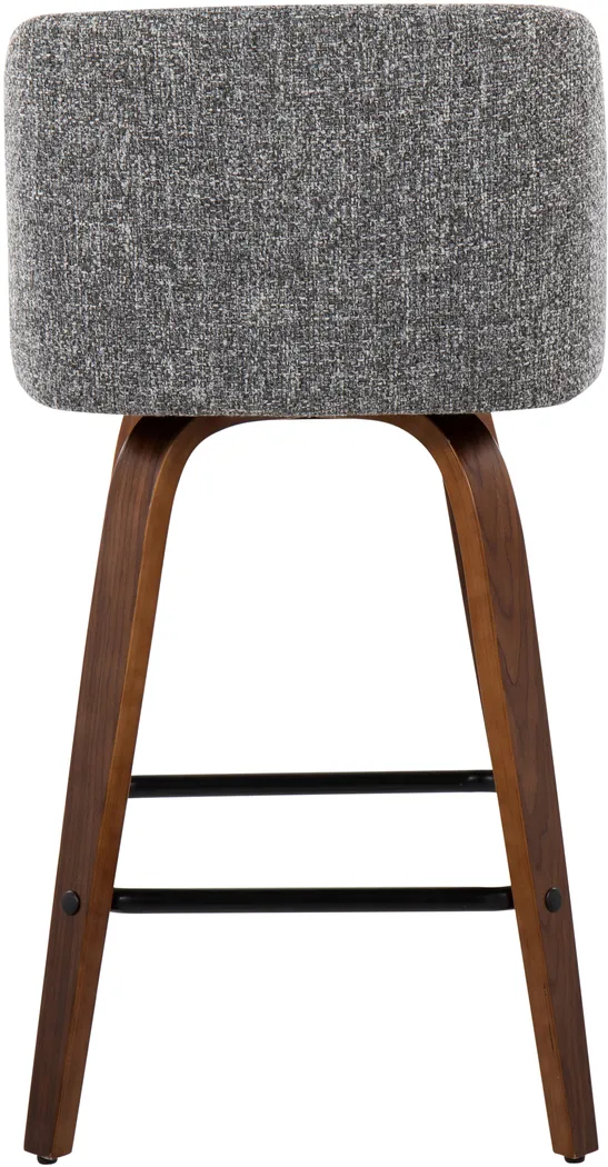 Clyo III Gray Counter Stool Set of 2 - Thumbnail - Image 5