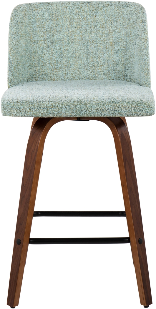 Clyo III Green Counter Stool Set of 2 - Thumbnail - Image 6