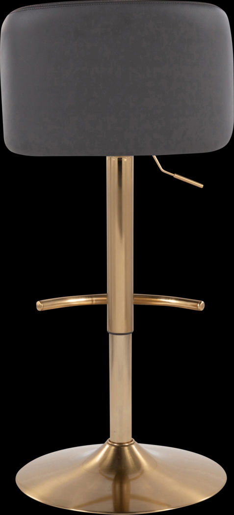 Clyo XV Gray Adjustable Barstool, Set of 2 - Thumbnail - Image 6