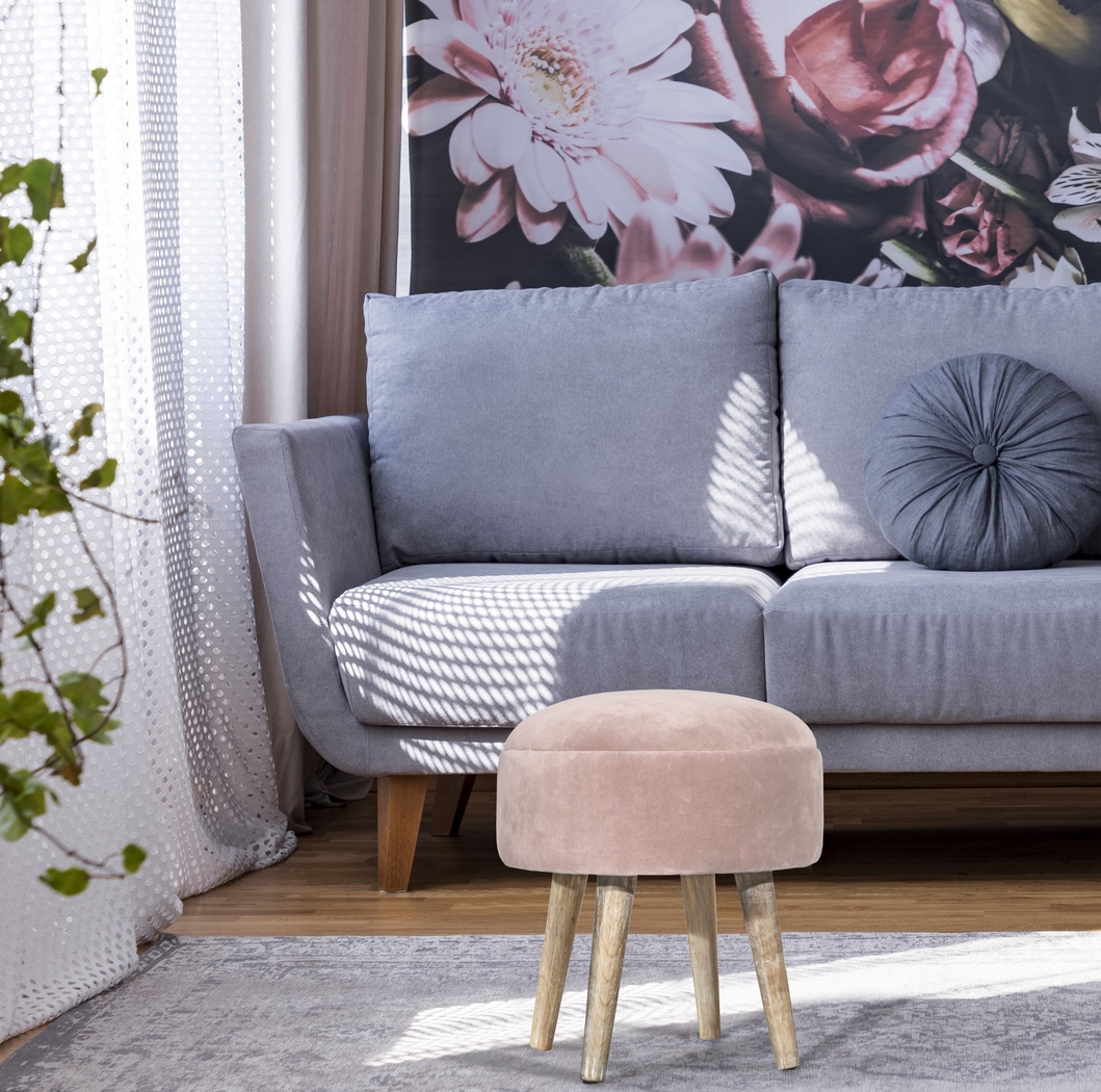 Coachlamp Pink Vanity Stool - Thumbnail - Image 3