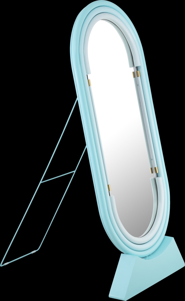 Coada I Blue Floor Mirror - Thumbnail - Image 4