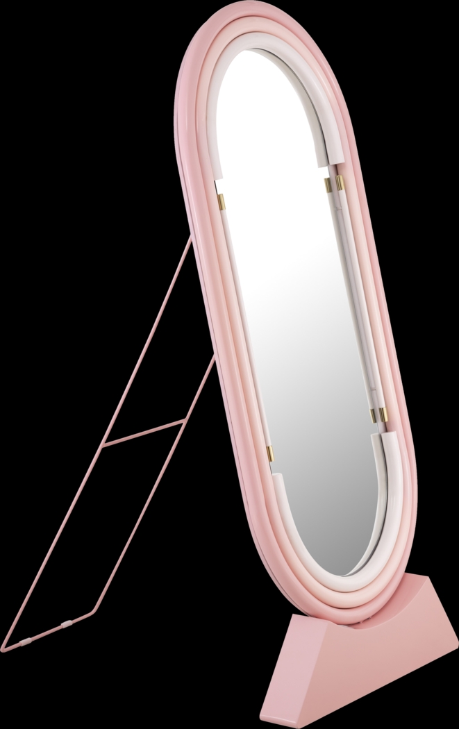 Coada I Pink Floor Mirror - Thumbnail - Image 4
