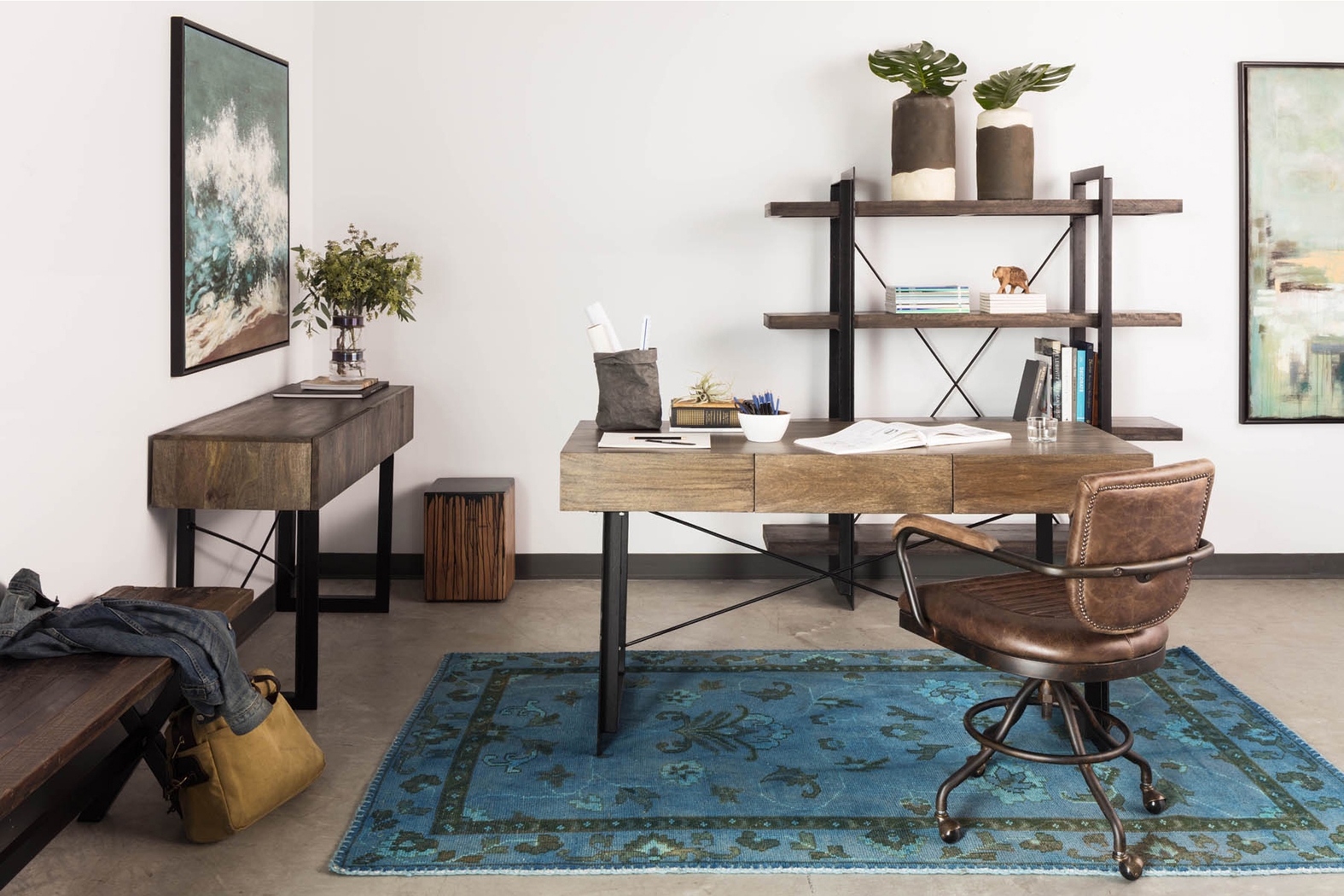 Coady Natural Console Table - Thumbnail - Image 4