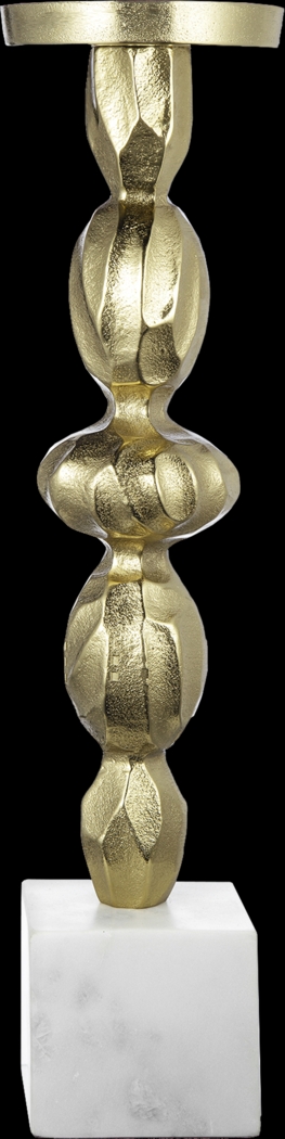 Coalinga II Gold Candle Holder - Thumbnail - Image 1