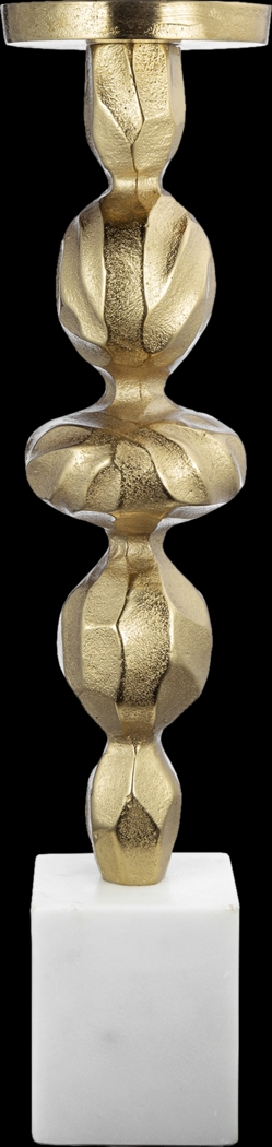 Coalinga III Gold Candle Holder - Thumbnail - Image 1