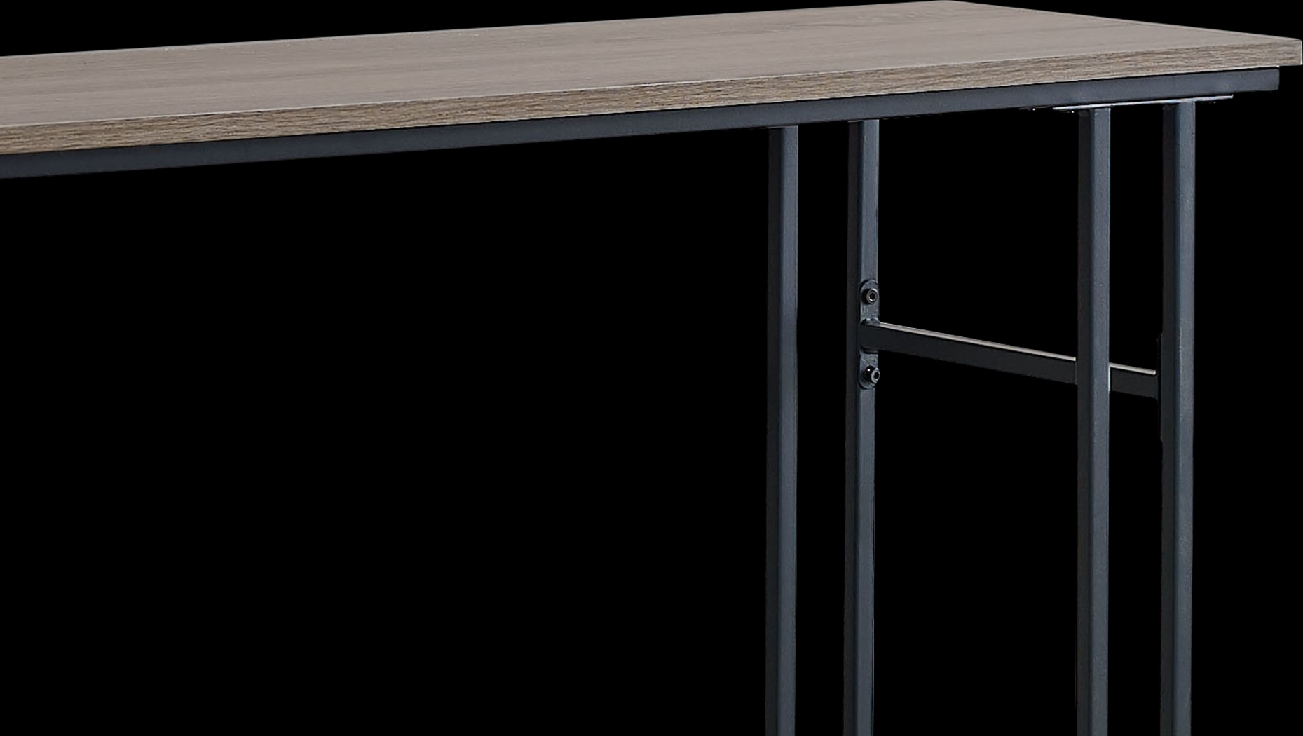 Coalville Taupe Sofa Table - Thumbnail - Image 2