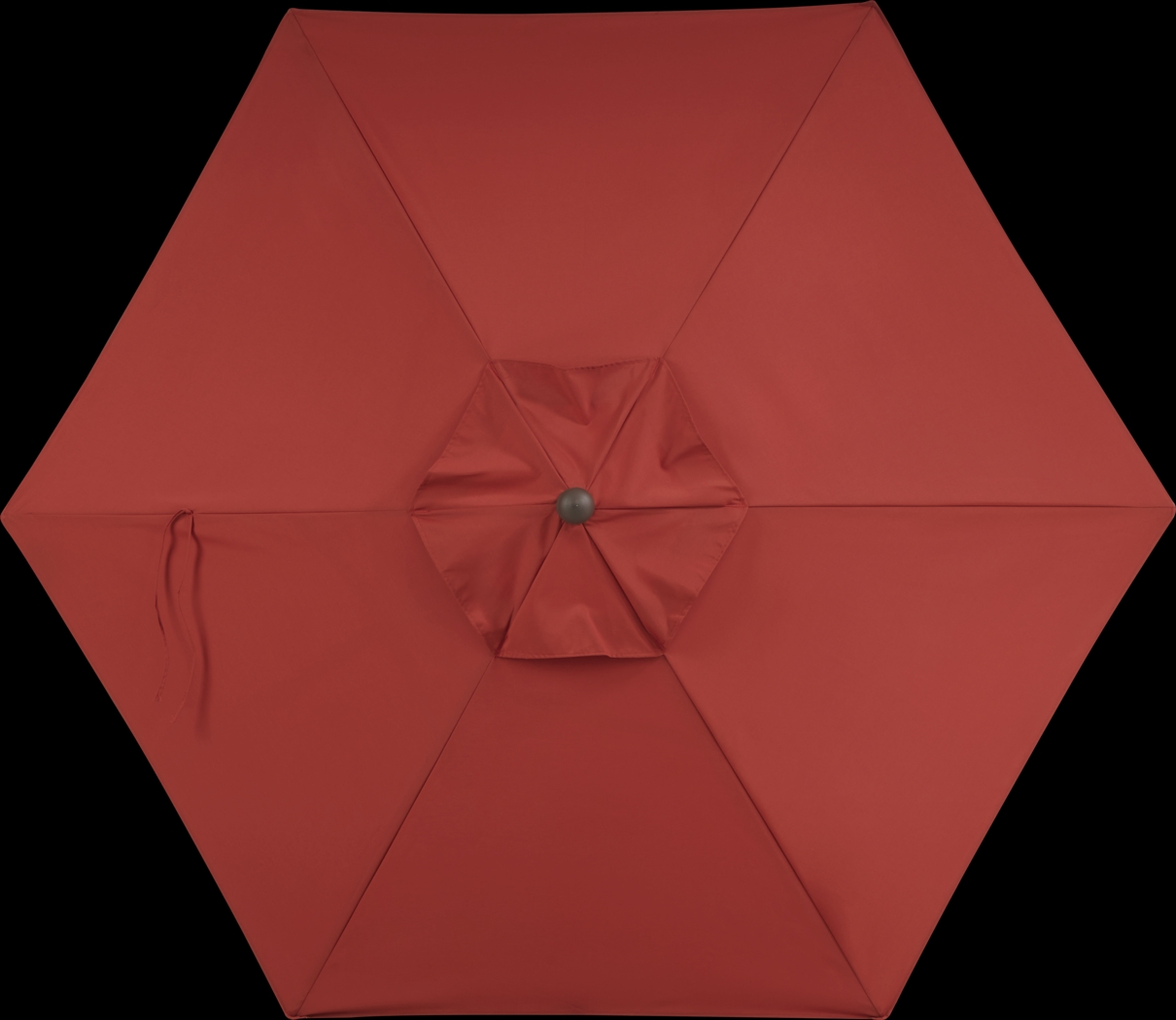 Coastal Point 9' Red Outdoor Umbrella with 50 lb. Base - Thumbnail - Image 2