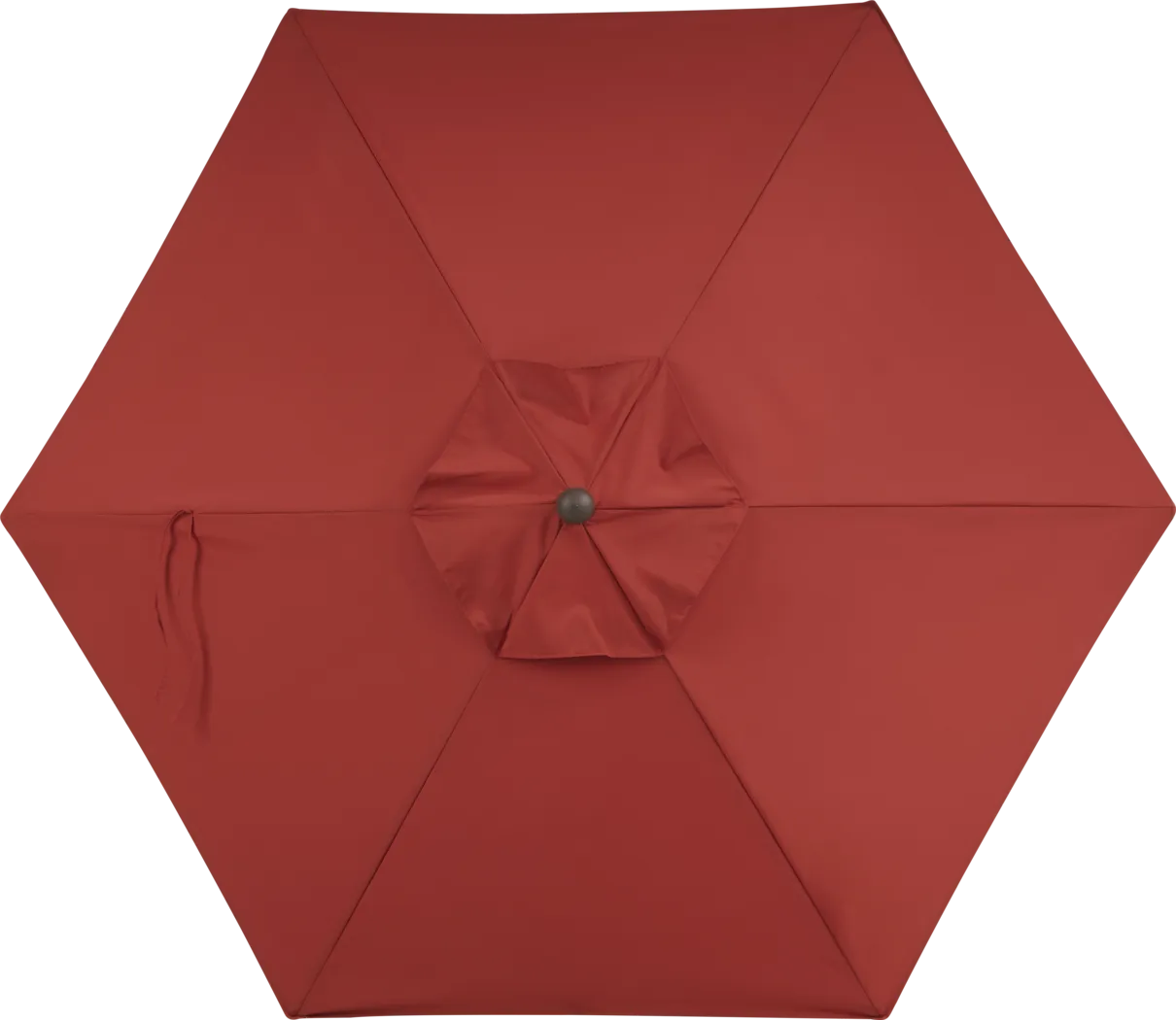 Coastal Point 9' Red Outdoor Umbrella with 80 lb. Base - Thumbnail - Image 2