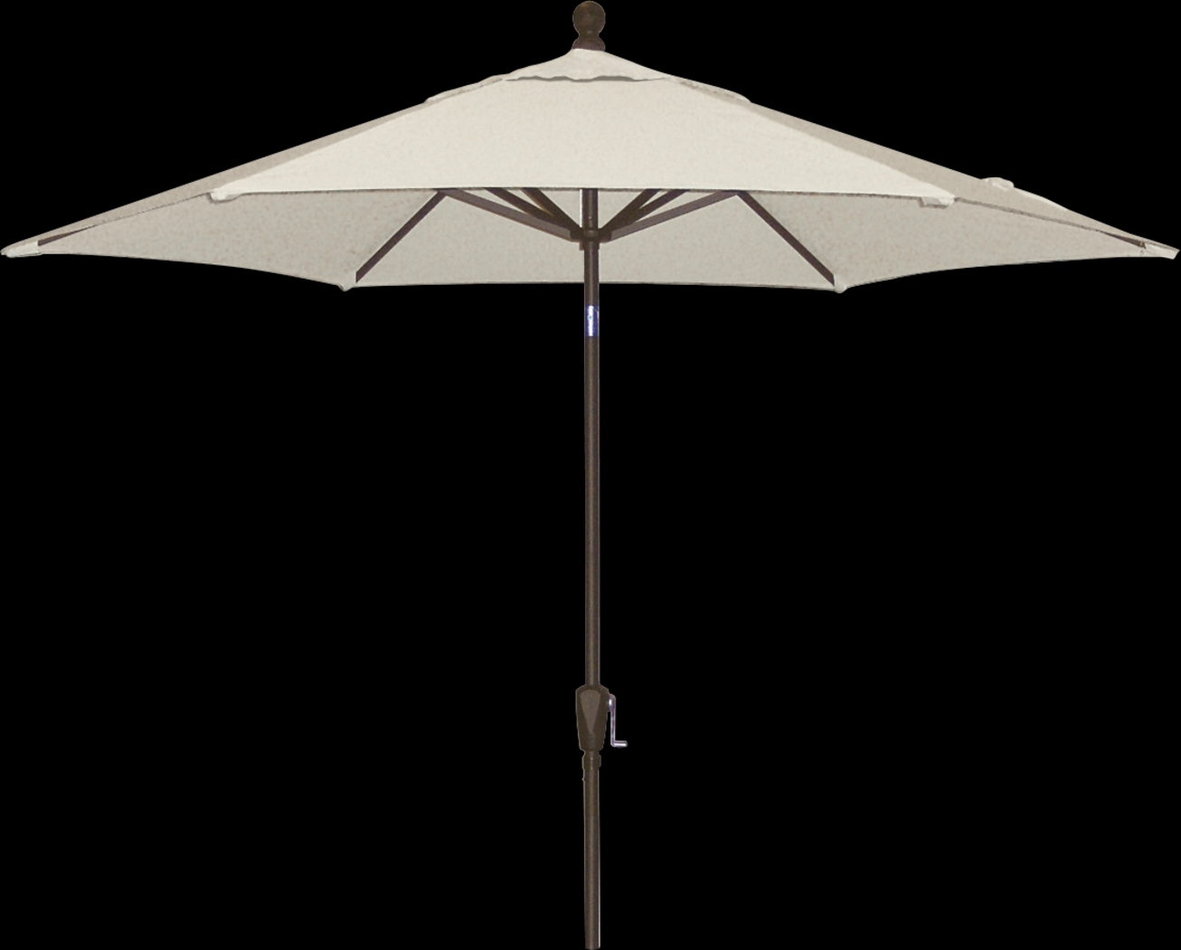 Coastal Point 9' Vanilla Outdoor Umbrella - Thumbnail - Image 1