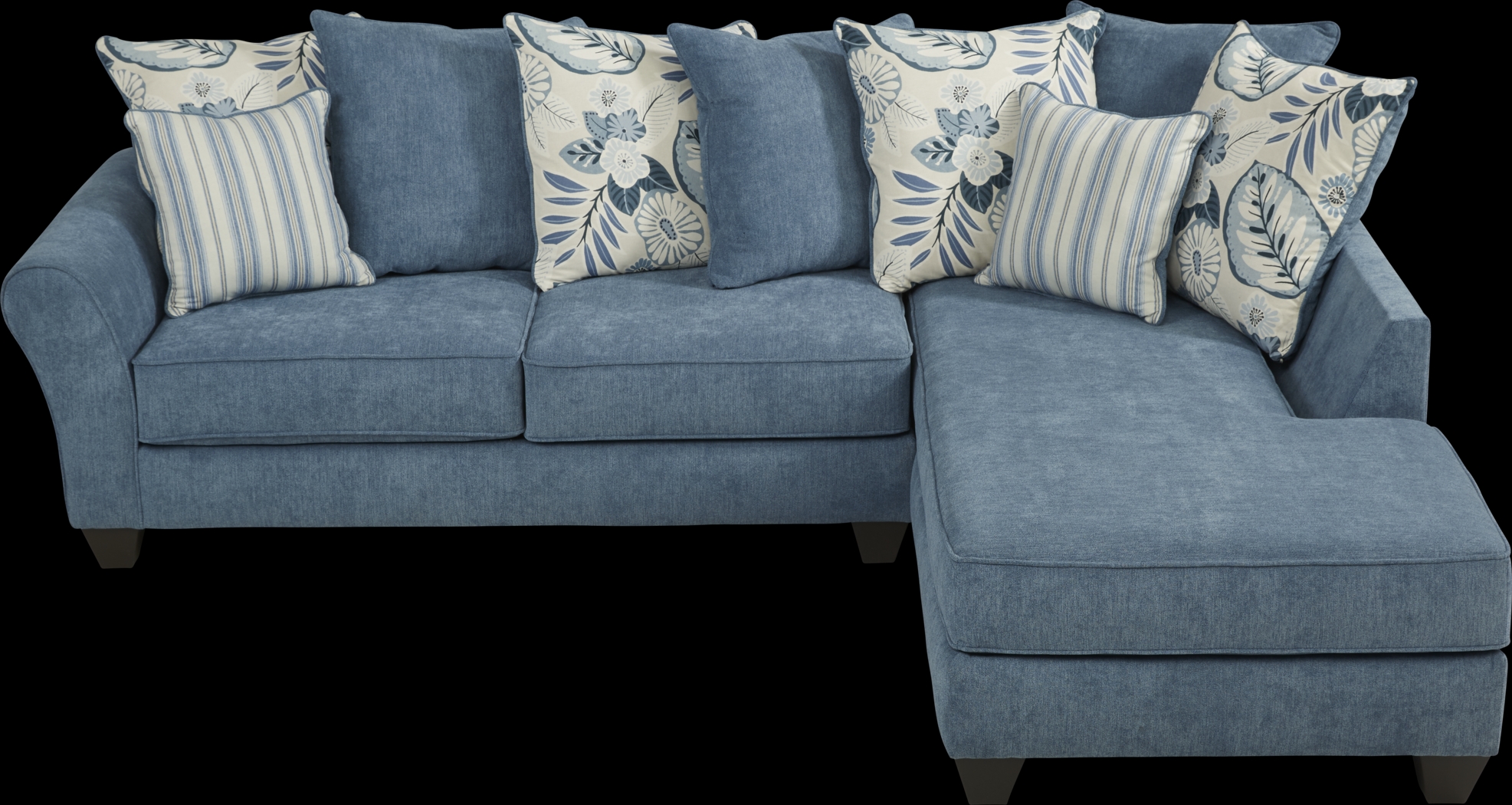 Coastside Chambray 2 Pc Sectional - Thumbnail - Image 3
