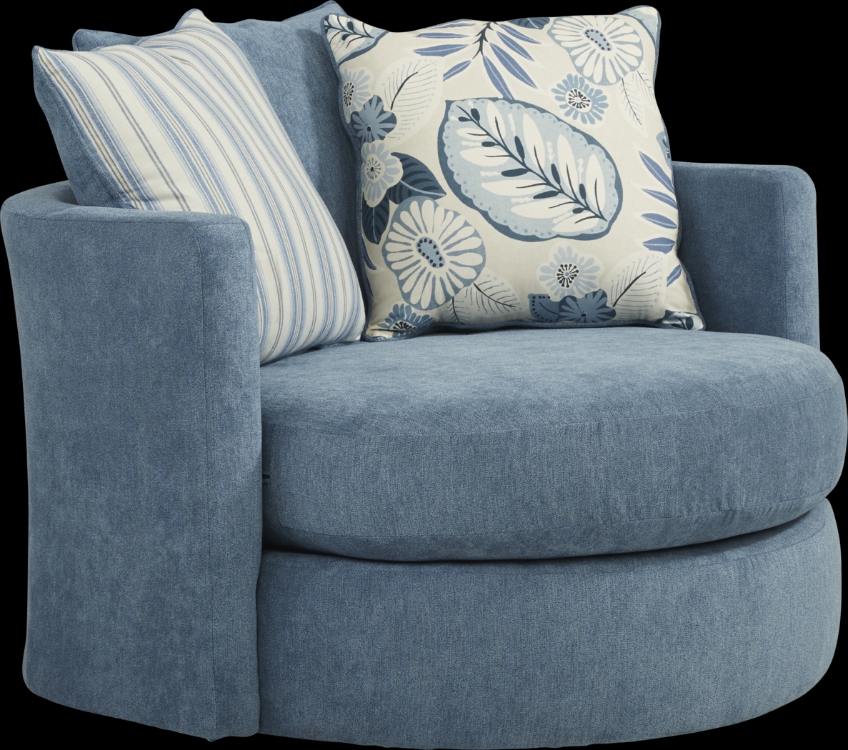 Coastside Chambray 3 Pc Sectional Living Room - Thumbnail - Image 4