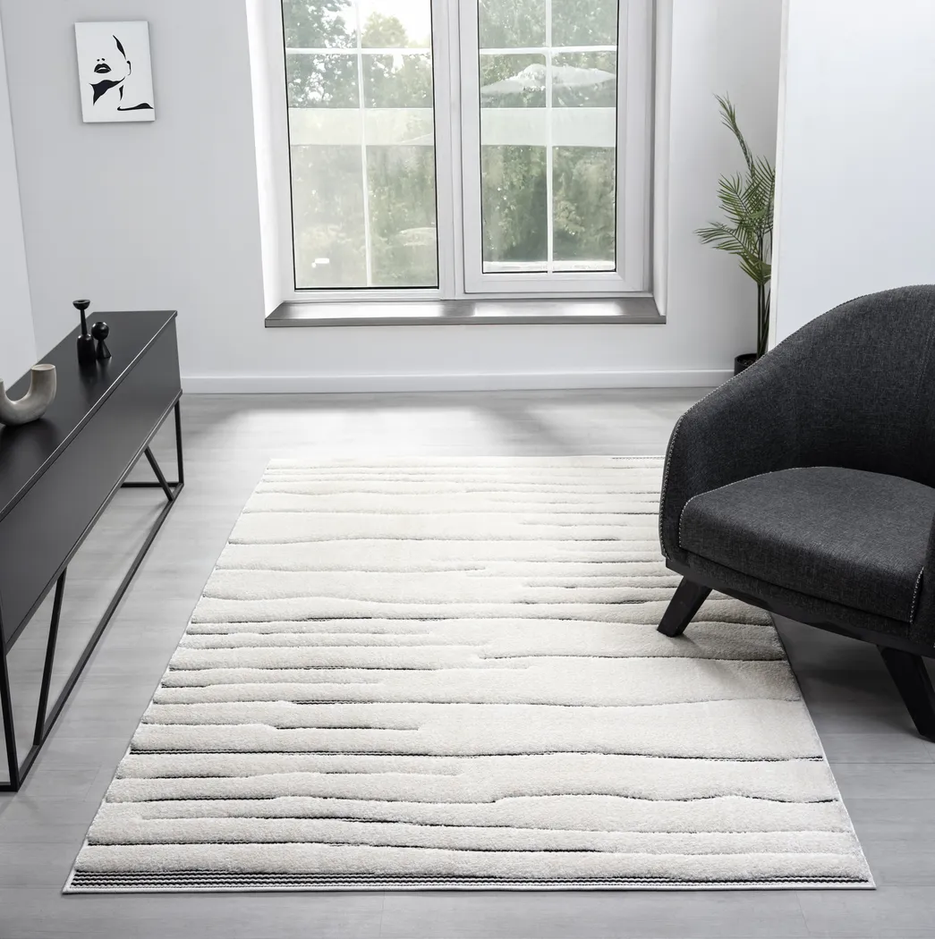 Coatidon Cream 8' x 11' Rug - Thumbnail - Image 2