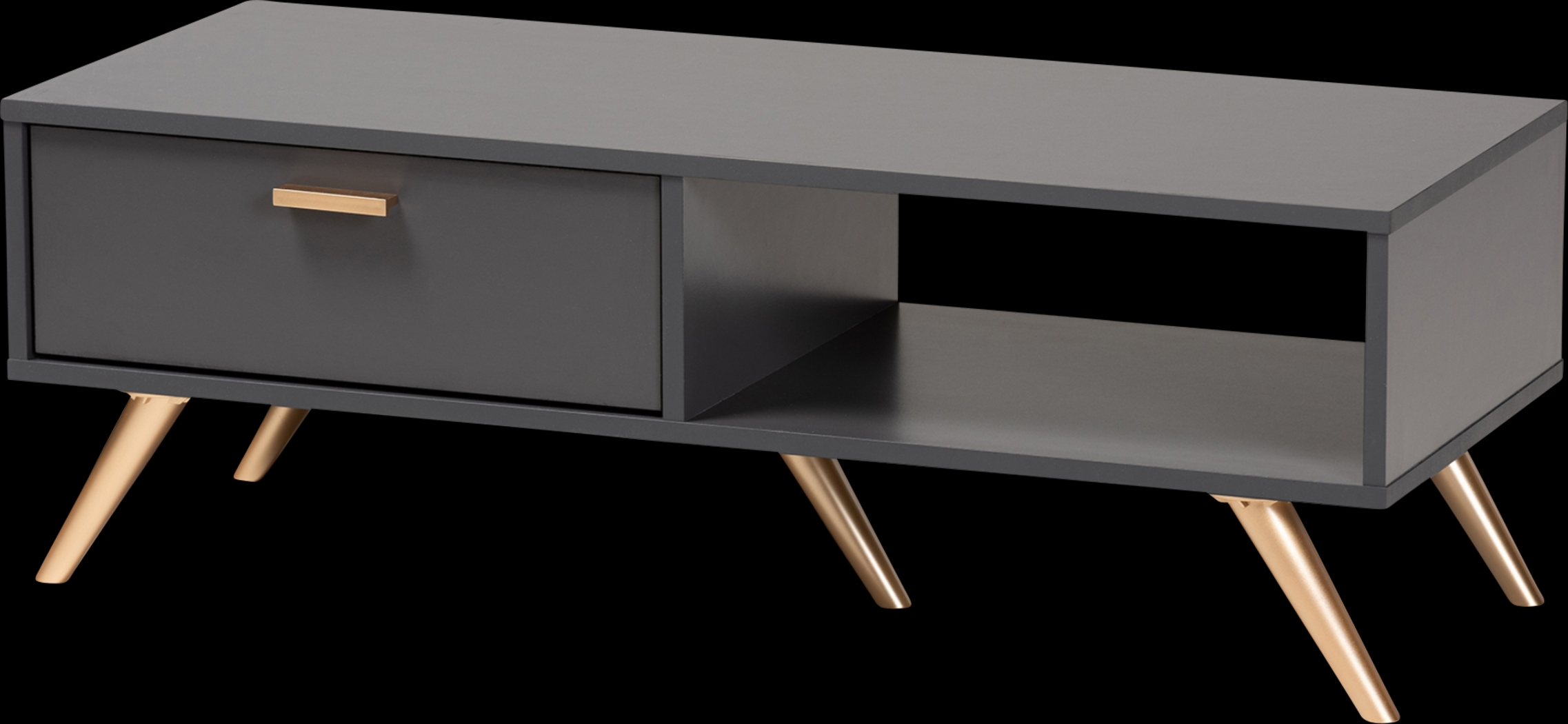 Cobblehill Dark Gray Cocktail Table - Thumbnail - Image 1