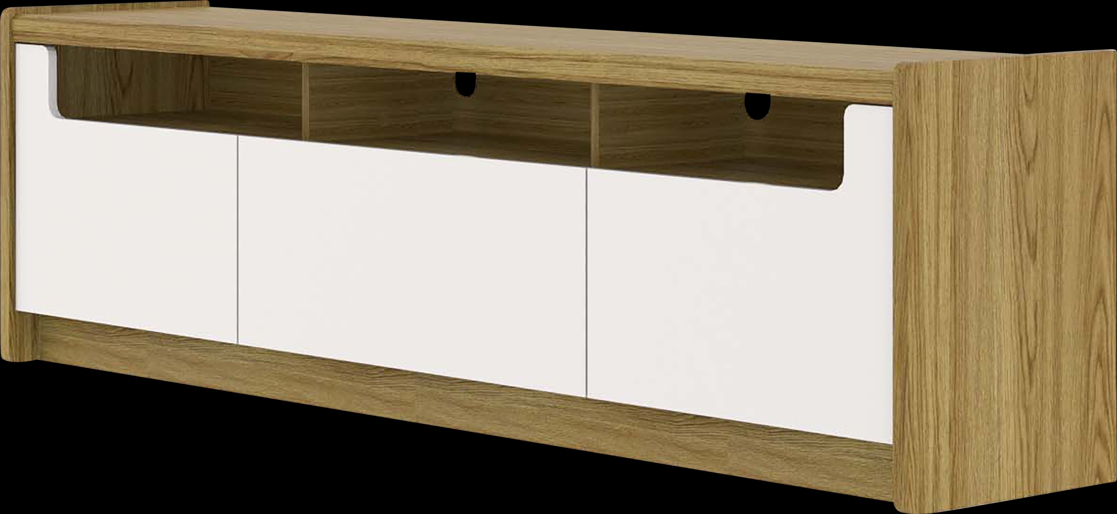 Cobenna I Off-White 73 in. Console - Thumbnail - Image 3