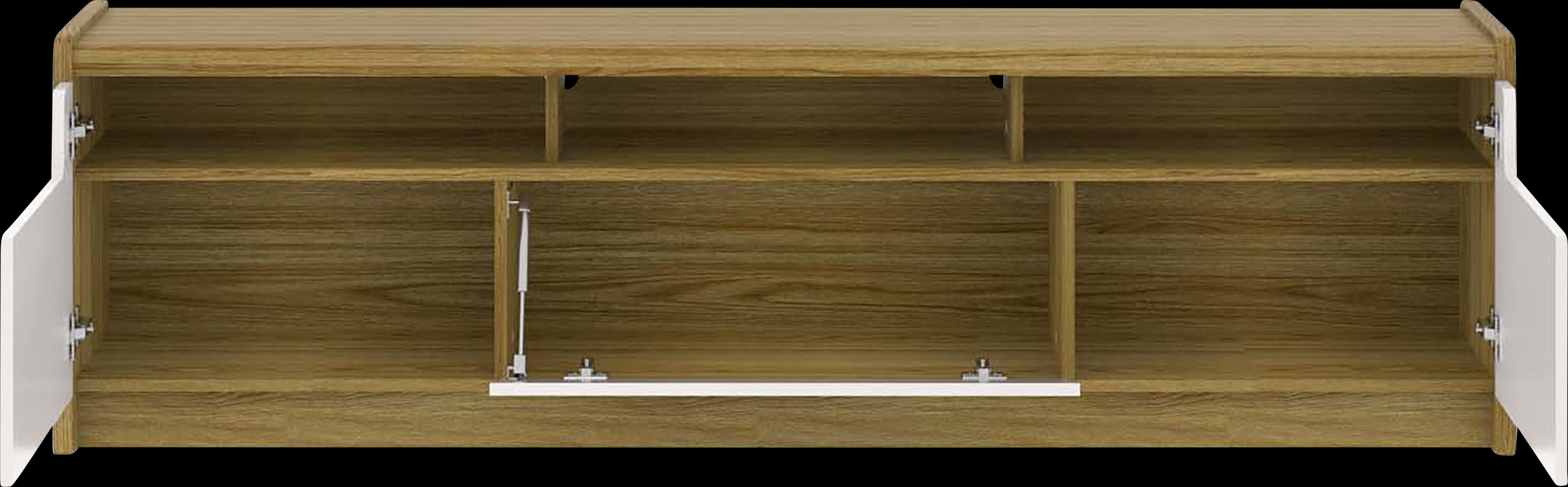 Cobenna I Off-White 73 in. Console - Thumbnail - Image 4