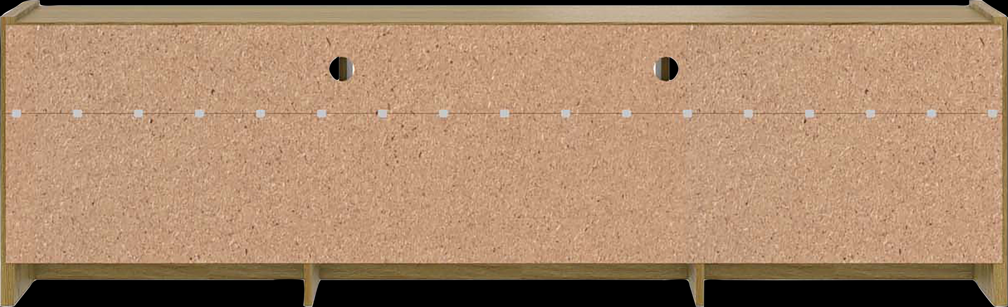 Cobenna I Off-White 73 in. Console - Thumbnail - Image 6