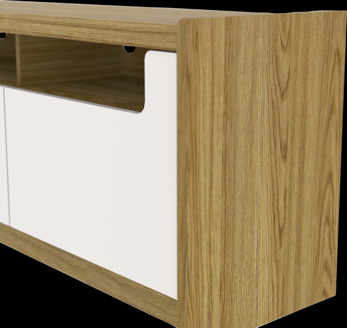 Cobenna I Off-White 73 in. Console - Thumbnail - Image 7