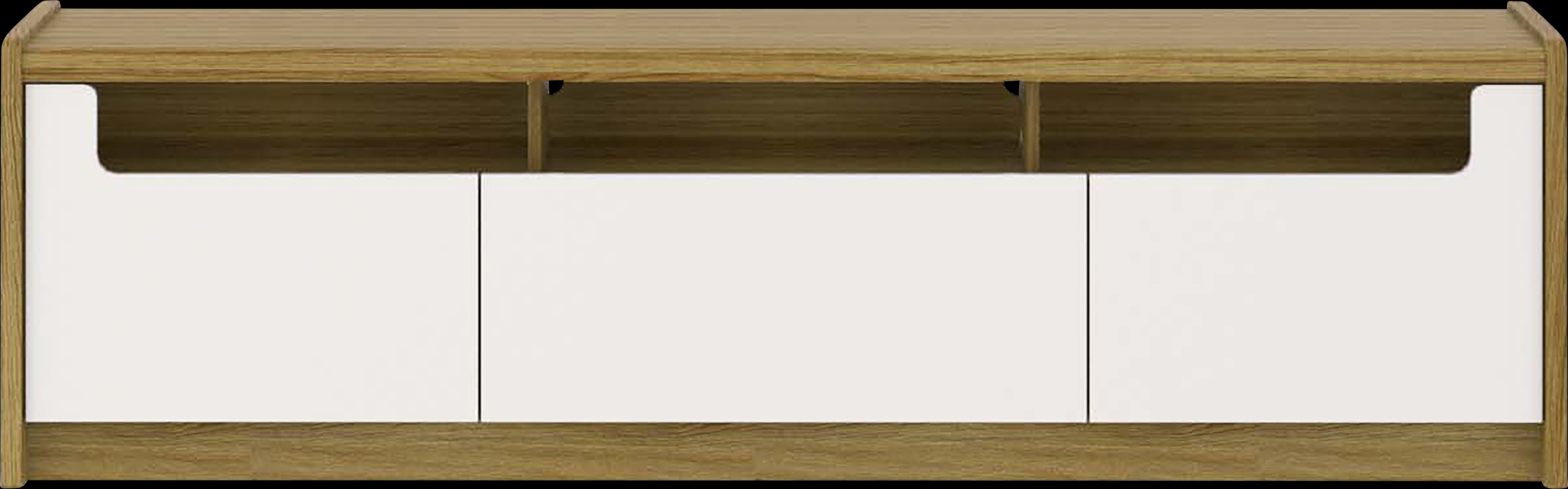 Cobenna I Off-White 73 in. Console - Thumbnail - Image 1