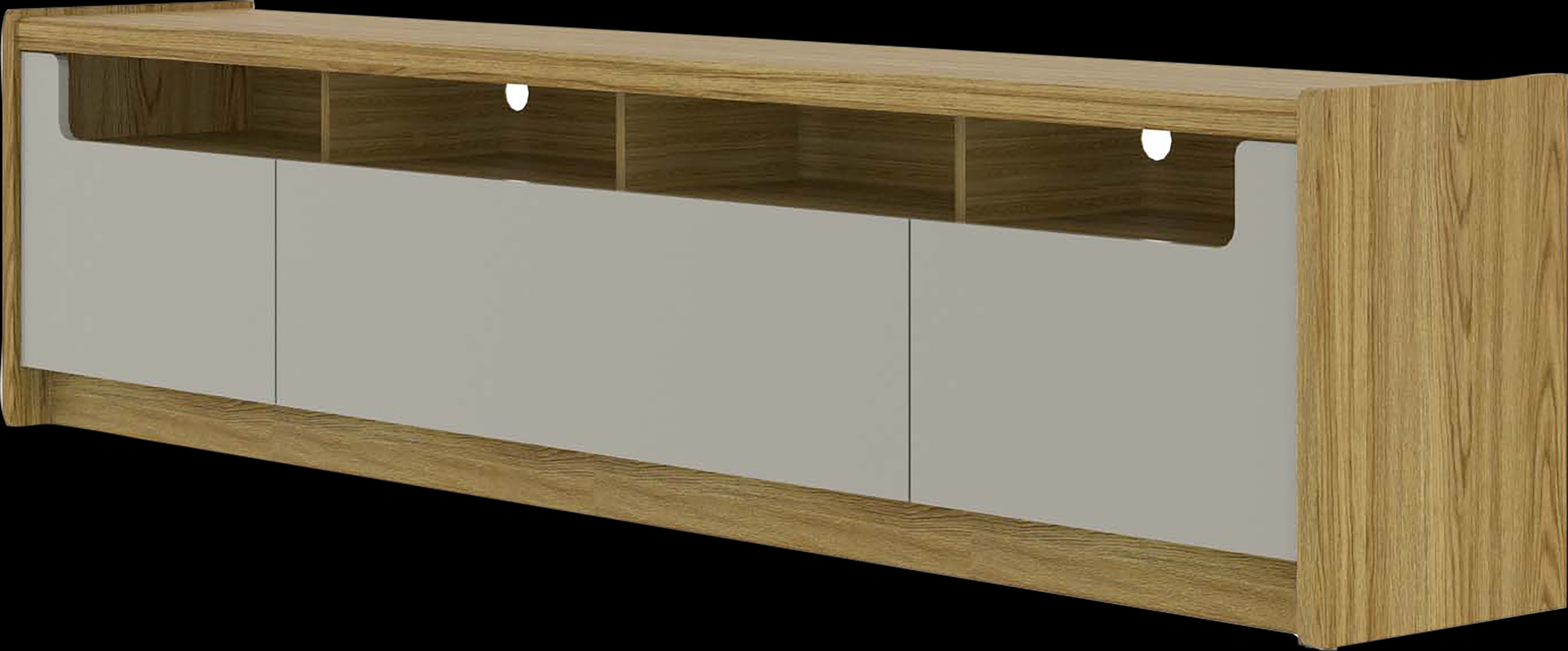 Cobenna II Gray 87 in. Console - Thumbnail - Image 3