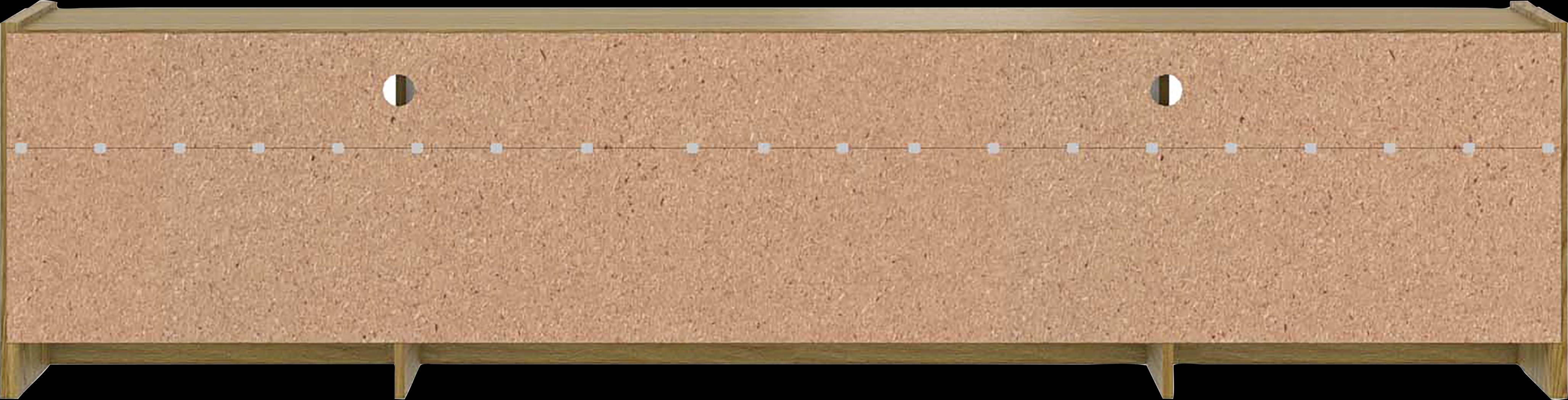 Cobenna II Gray 87 in. Console - Thumbnail - Image 5