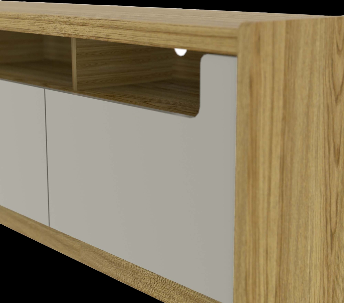 Cobenna II Gray 87 in. Console - Thumbnail - Image 7