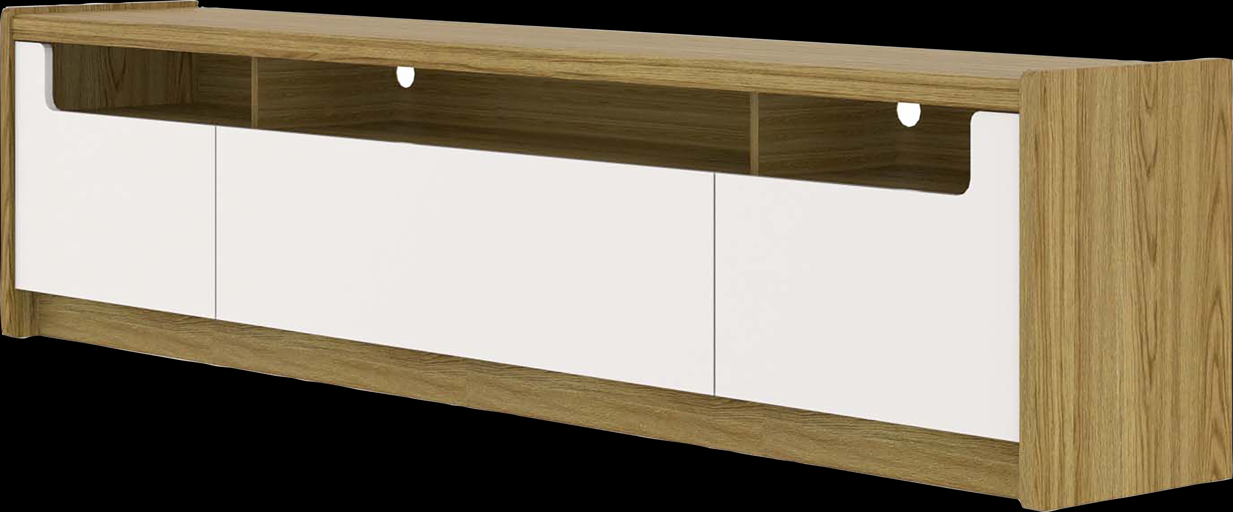 Cobenna II Off-White 87 in. Console - Thumbnail - Image 3