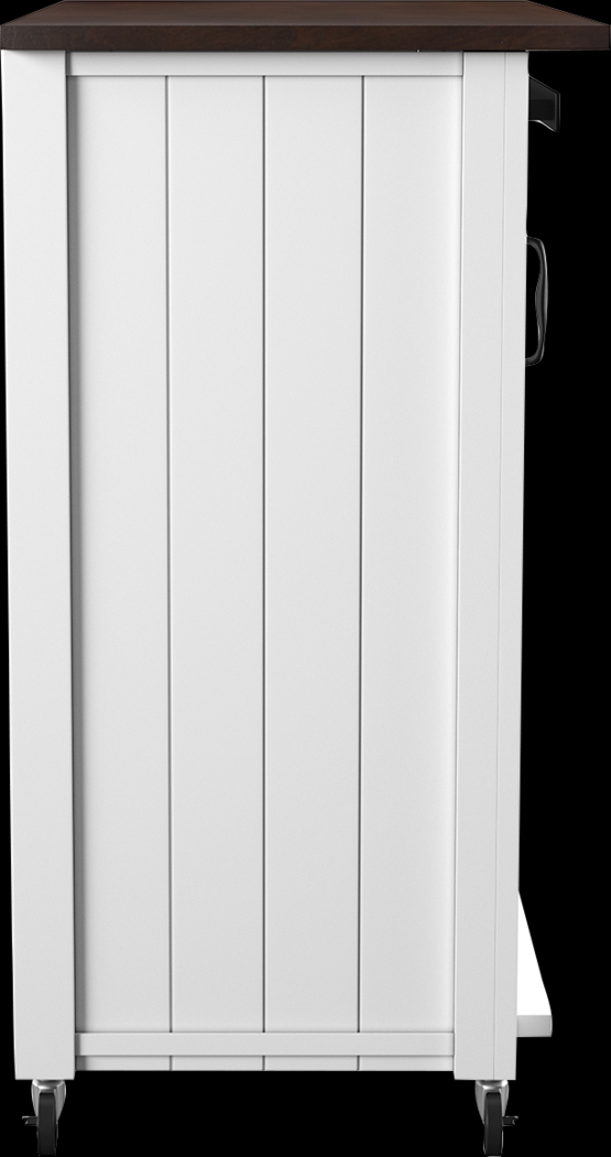 Cobworth White Kitchen Cart - Thumbnail - Image 4