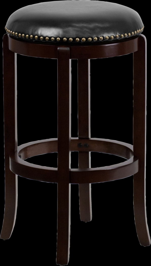 Coby Black Swivel Barstool - Thumbnail - Image 1