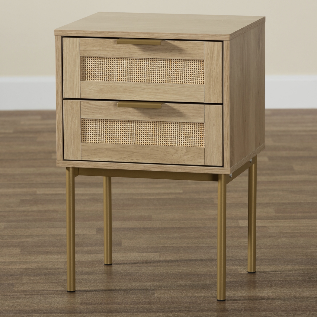 Cochins Light Brown End Table - Thumbnail - Image 3
