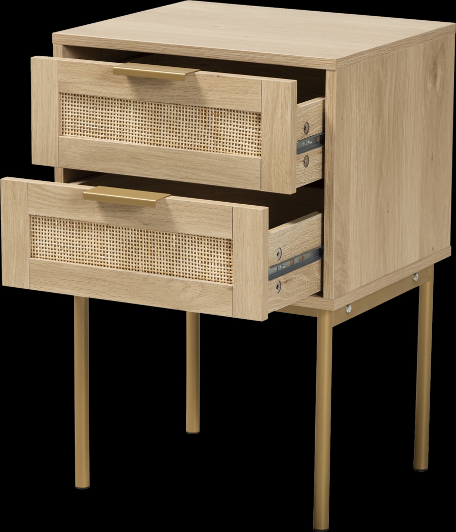 Cochins Light Brown End Table - Thumbnail - Image 4