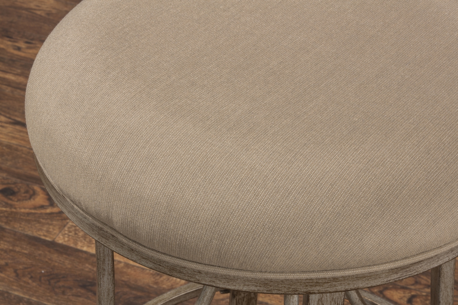 Codell Champagne Outdoor Swivel Barstool - Thumbnail - Image 3