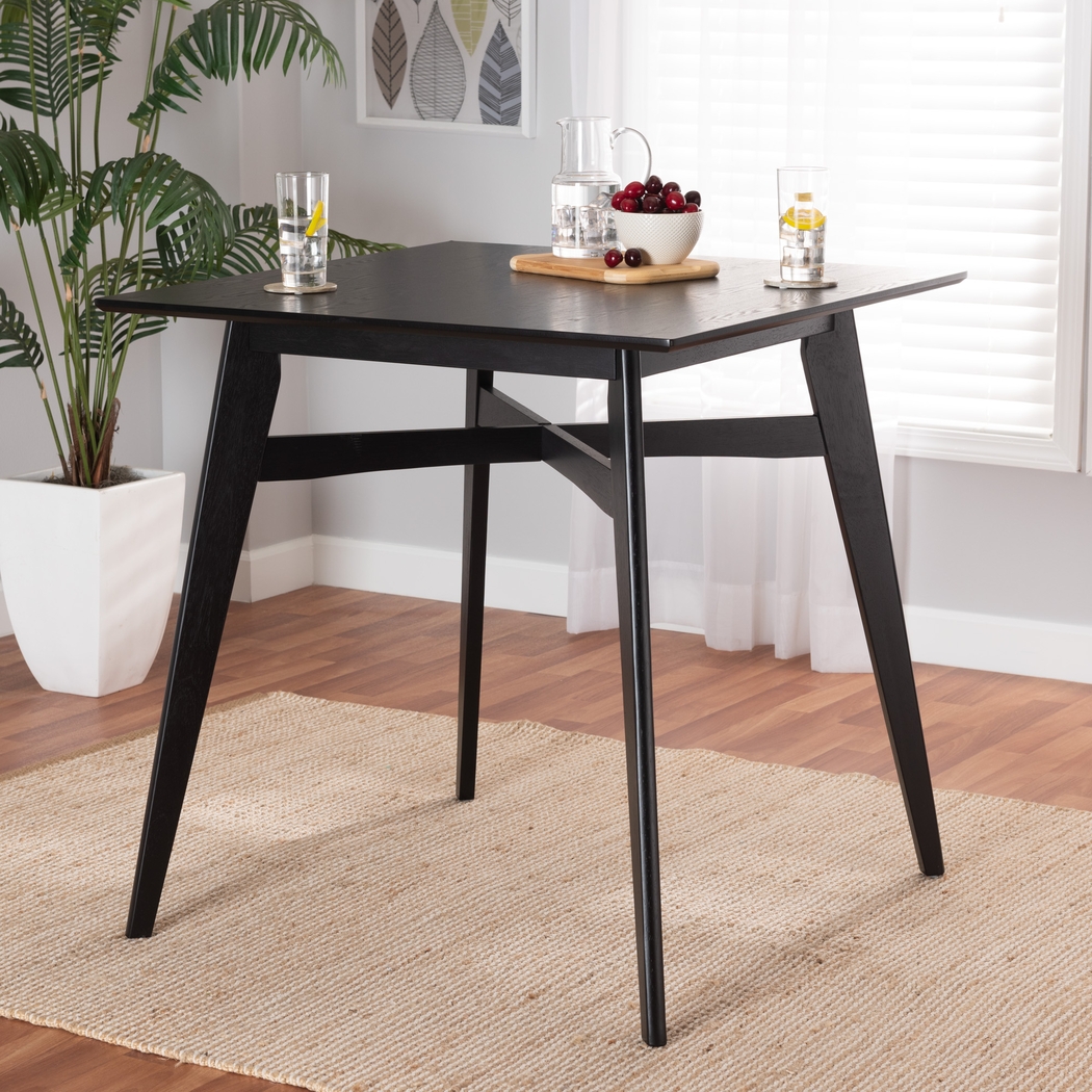 Coderre Black Counter Height Table - Thumbnail - Image 2