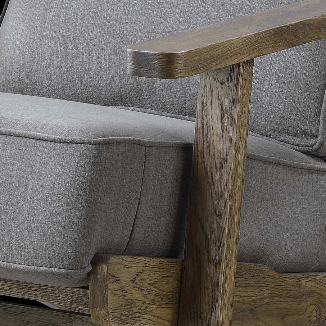 Coesta Gray Accent Chair - Thumbnail - Image 6