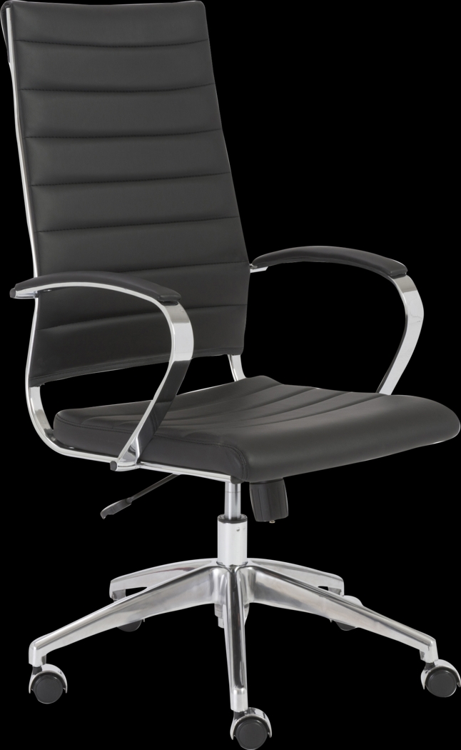 Coffeetree I Black Office Chair - Thumbnail - Image 1