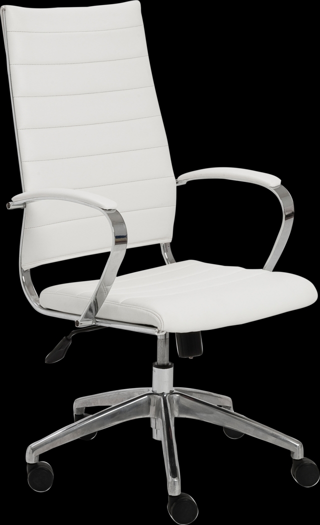 Coffeetree I White Office Chair - Thumbnail - Image 1