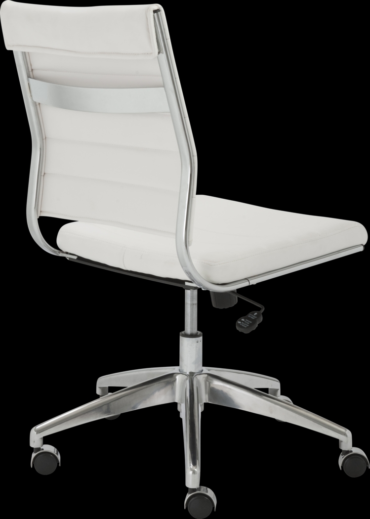 Coffeetree II White Office Chair - Thumbnail - Image 4