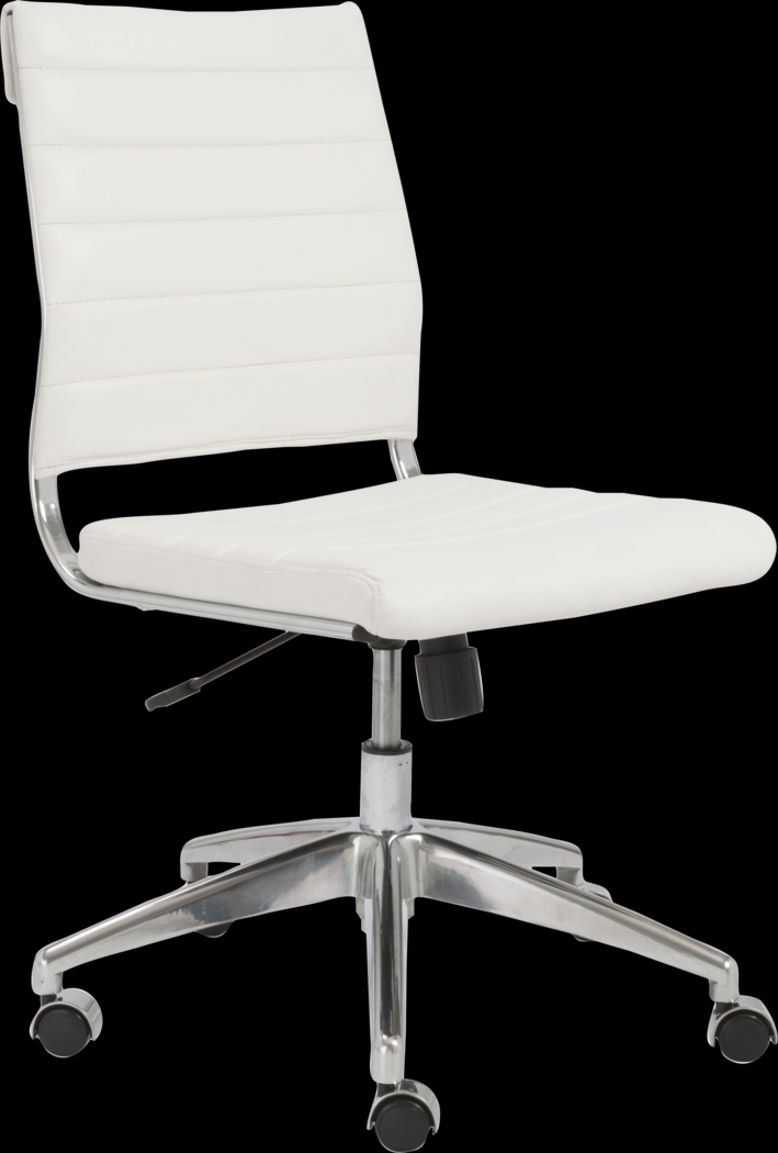 Coffeetree II White Office Chair - Thumbnail - Image 1