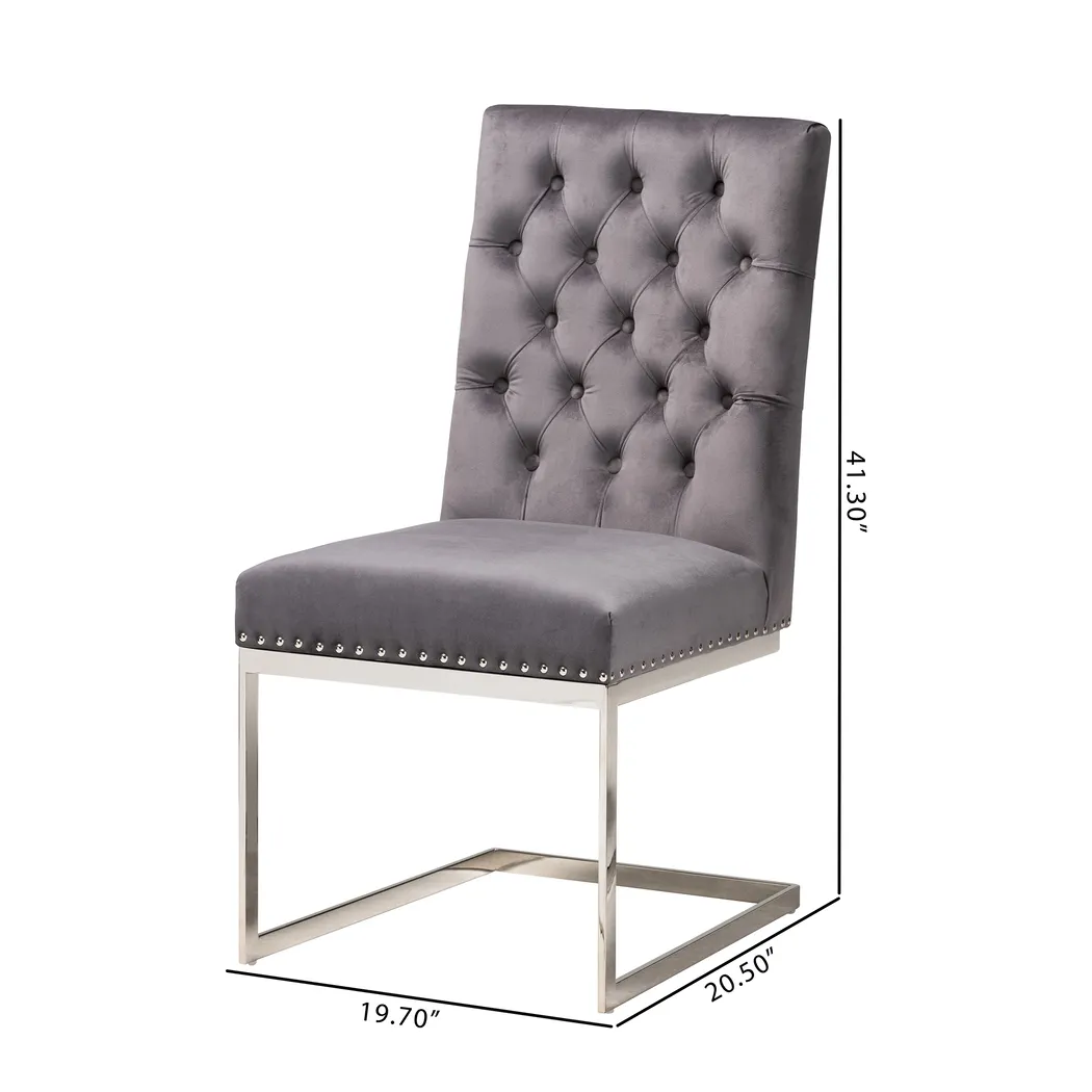 Cofrin Gray Side Chair, Set of 2 - Thumbnail - Image 10