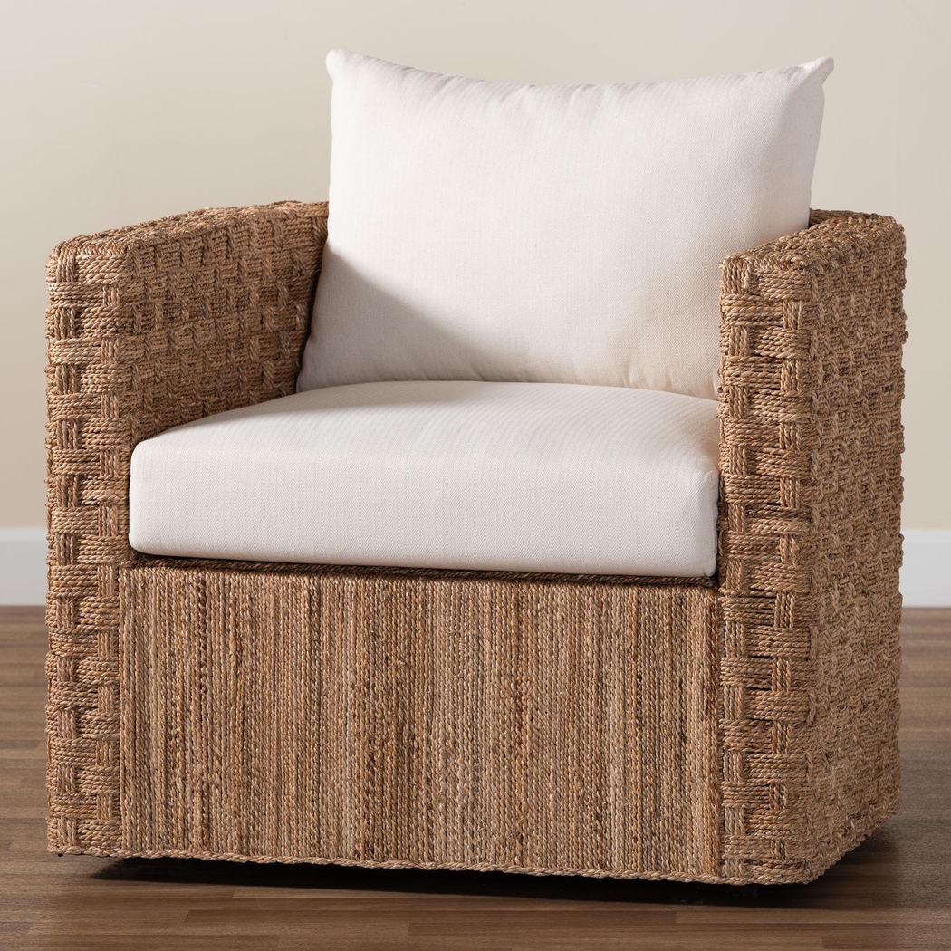 Cogswella Light Brown Accent Chair - Thumbnail - Image 3