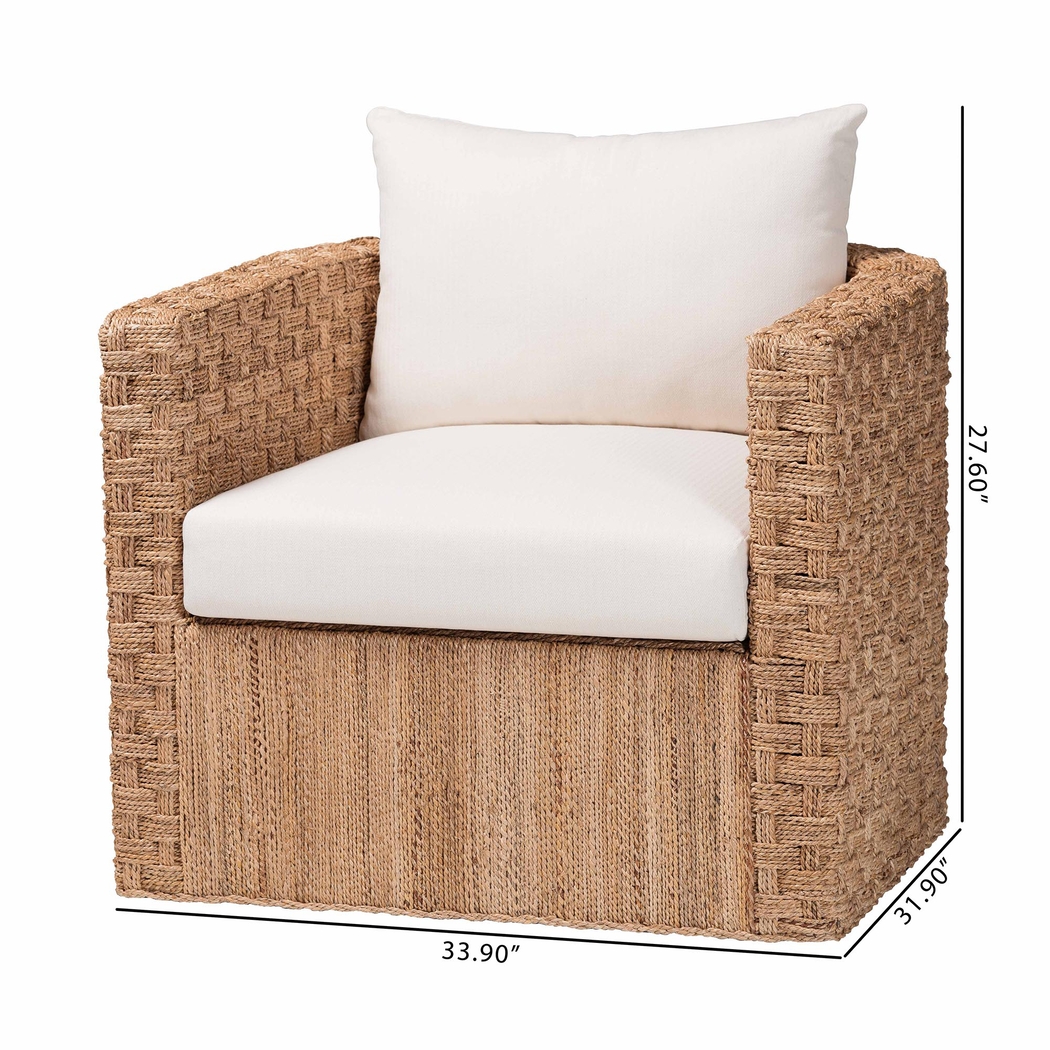 Cogswella Light Brown Accent Chair - Thumbnail - Image 9
