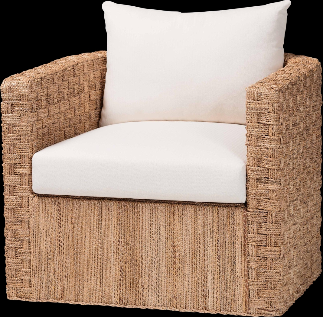 Cogswella Light Brown Accent Chair - Thumbnail - Image 1