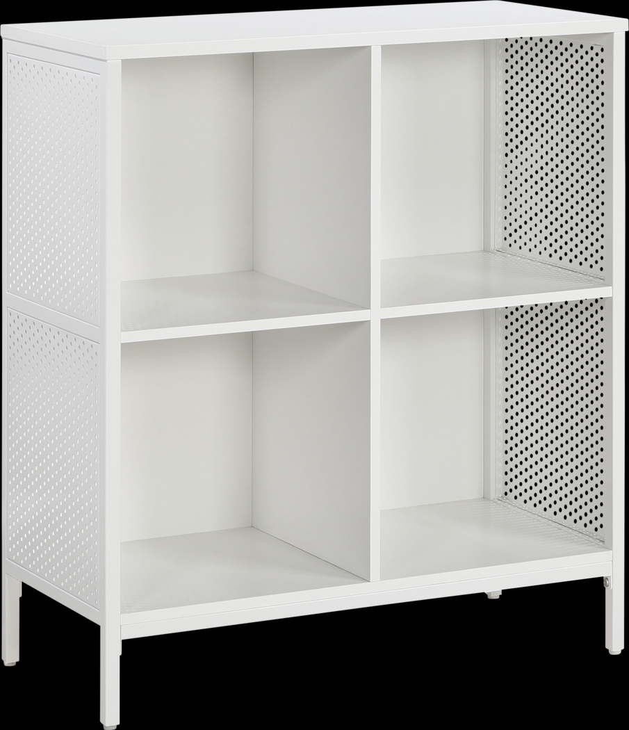 Cohlin White Bookcase - Thumbnail - Image 1