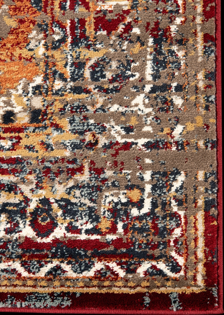 Coimo Red 5'1 x 7'6 Rug - Thumbnail - Image 3