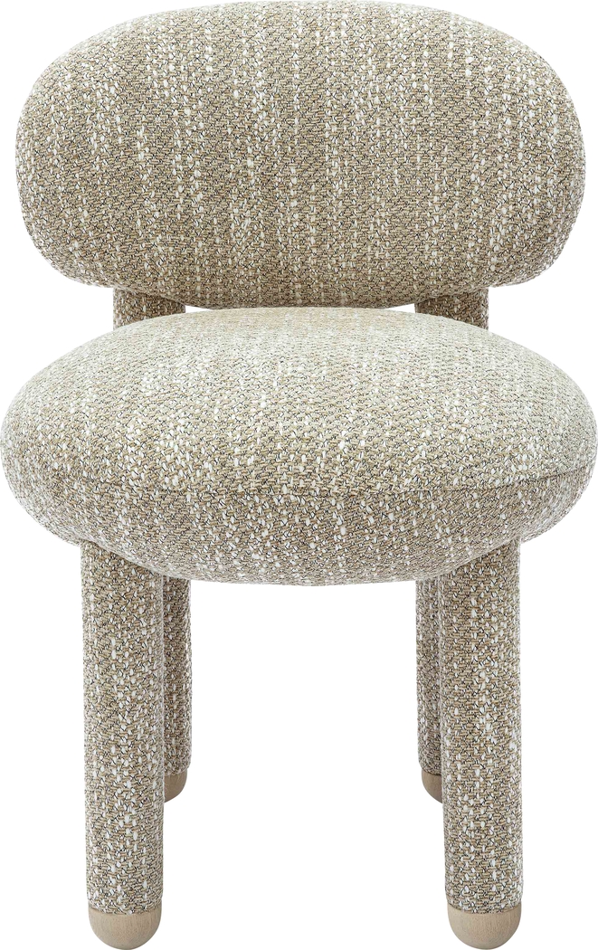 Cojack I Beige Dining Chair - Thumbnail - Image 4