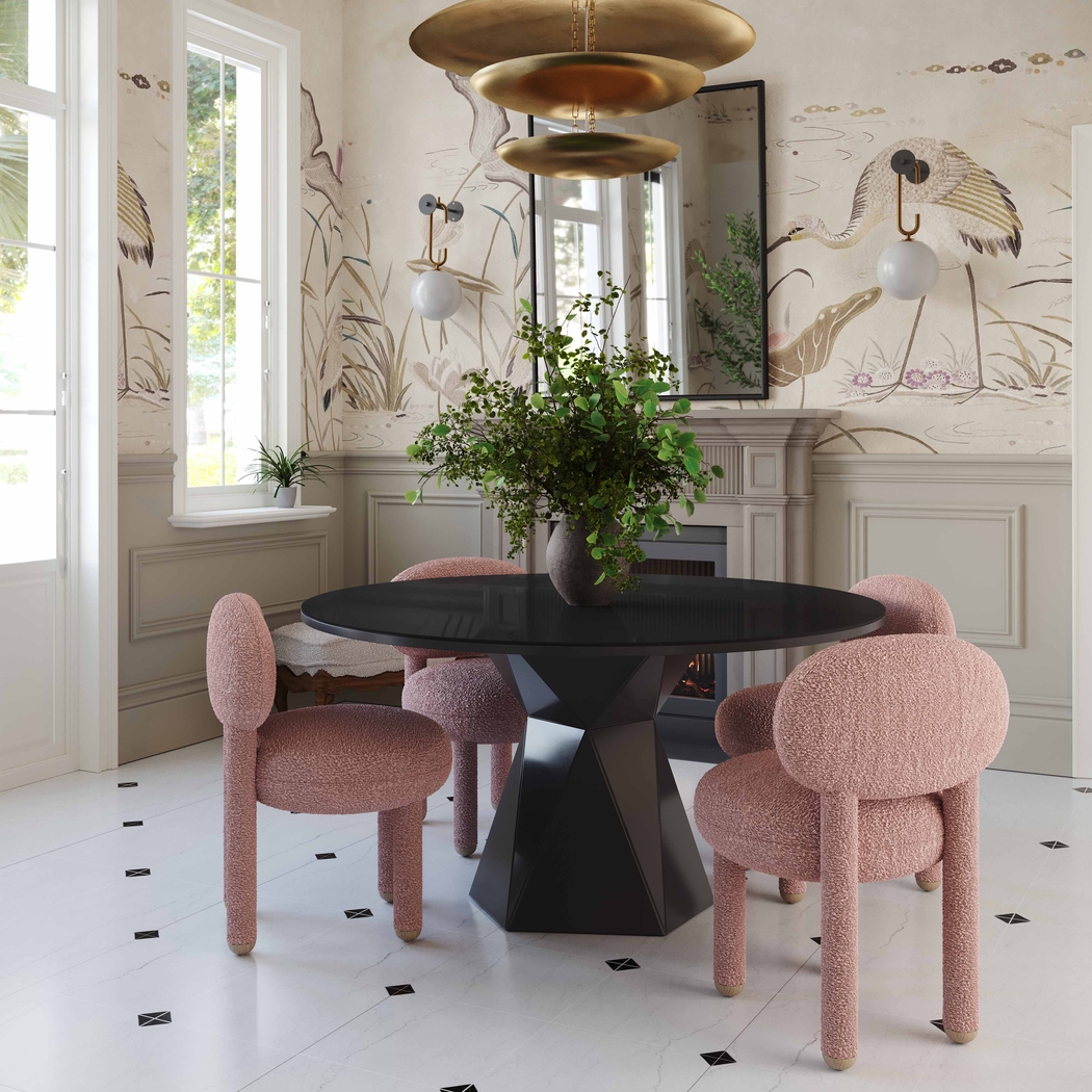 Cojack II Pink Dining Chair - Thumbnail - Image 3