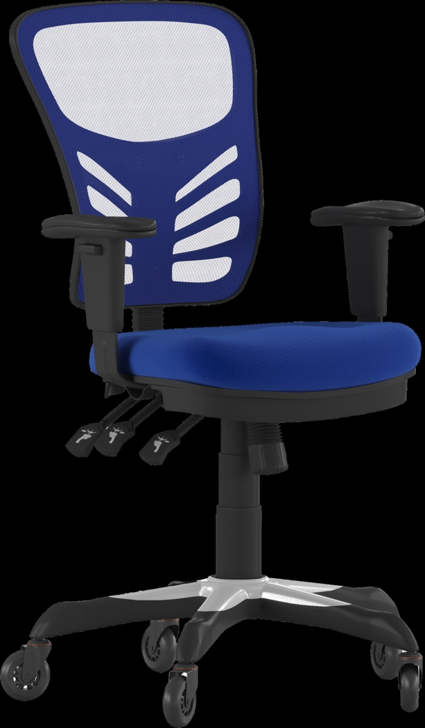 Cokeron Blue Office Chair - Thumbnail - Image 1