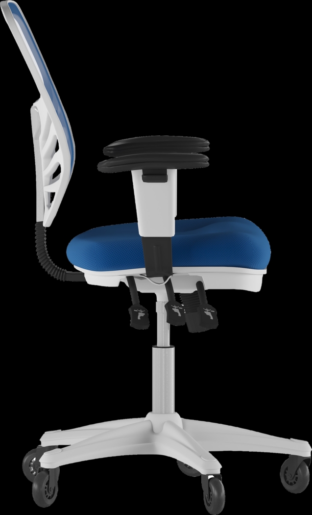Cokeron Blue Office Chair - Thumbnail - Image 5
