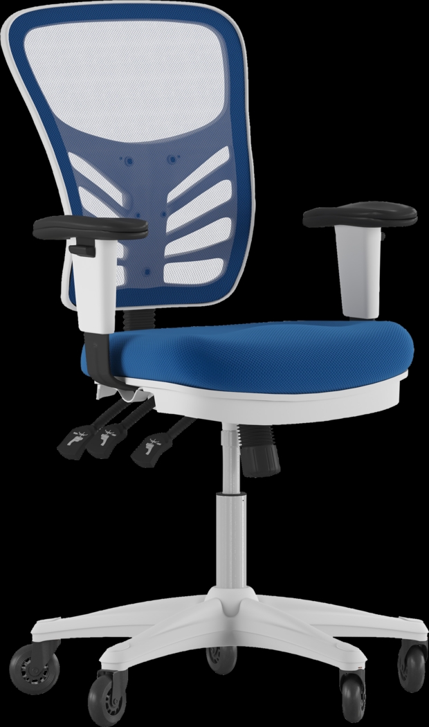 Cokeron Blue Office Chair - Thumbnail - Image 1